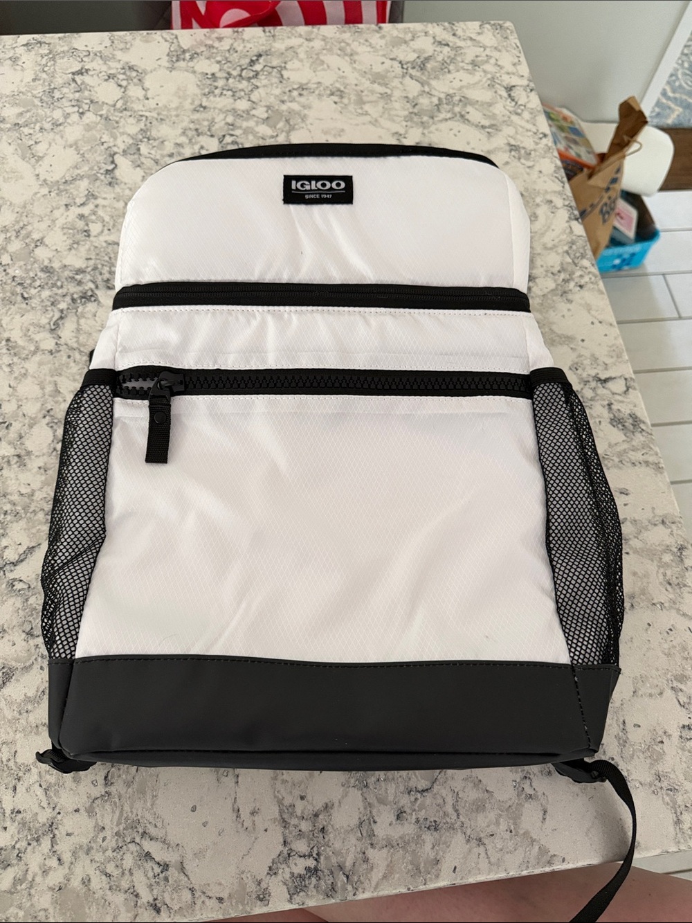 Igloo Maddox Backpack Cooler (White) (NWT)